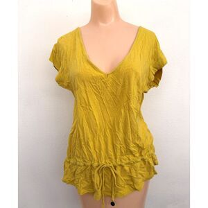 Womens V Neck Top Medium